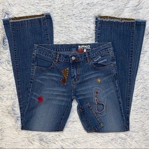Buffalo David Bitton Custom Flare Blue Jeans 29